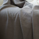 Washed Linen Canvas Lilly Gray