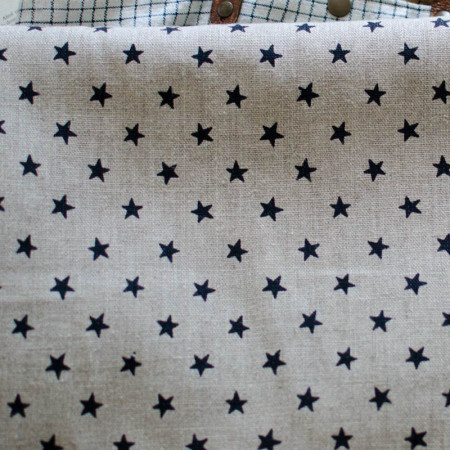 EB - Starry Melina Linen Canvas - 50 cm