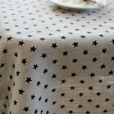 EB - Toile de Lin Mélina étoilée - 50 cm