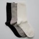 Hakne double-sided cotton & silk socks