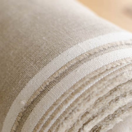 Thick Aymeric Washed Linen Canvas in natural