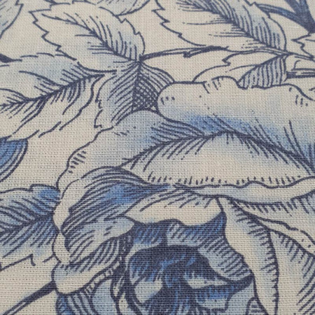 Los Angeles printed cotton fabric