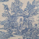 Mini blue Pastorale cotton fabric