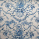 Toile de Jouy cotton Ludivine Ink